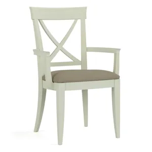 Origins by Stickley Dining Room Revere Upholstered Arm Chair