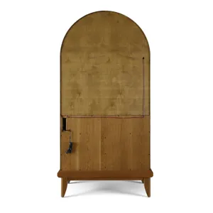 Martine Arced Bar Cabinet