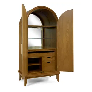 Martine Arced Bar Cabinet