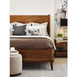 Martine Glass-Top End Table