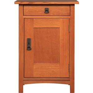 Mission Cabinet Hinged Oak