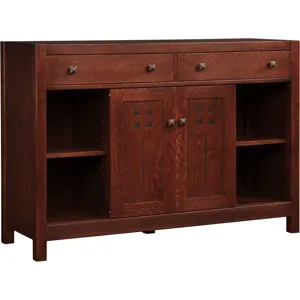 Highlands Entertainment Console Oak