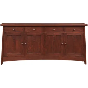 Highlands Entertainment Console Oak