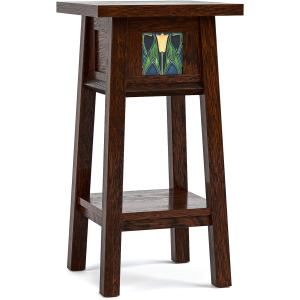 125th Anniversary Collector Series Floral Tile 24-Inch Plant Stand