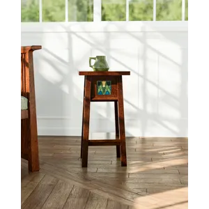 125th Anniversary Collector Series Floral Tile 24-Inch Plant Stand