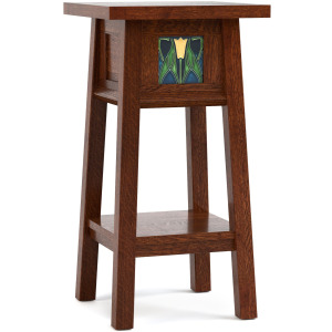 125th Anniversary Collector Series Floral Tile 24-Inch Plant Stand