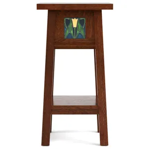 125th Anniversary Collector Series Floral Tile 24-Inch Plant Stand
