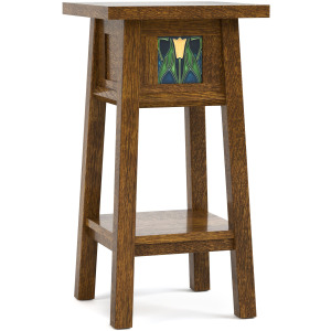 125th Anniversary Collector Series Floral Tile 24-Inch Plant Stand