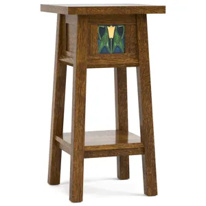 125th Anniversary Collector Series Floral Tile 24-Inch Plant Stand