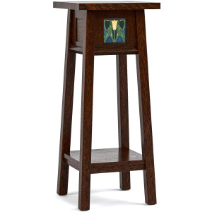 125th Anniversary Collector Series Floral Tile 30-Inch Plant Stand
