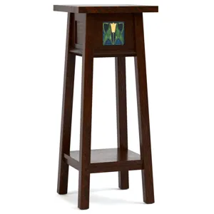 125th Anniversary Collector Series Floral Tile 30-Inch Plant Stand