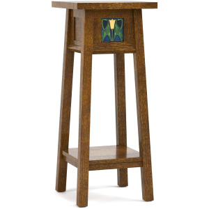 125th Anniversary Collector Series Floral Tile 30-Inch Plant Stand