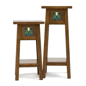 125th Anniversary Collector Series Floral Tile 30-Inch Plant Stand