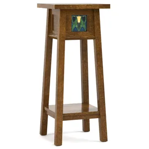 125th Anniversary Collector Series Floral Tile 30-Inch Plant Stand