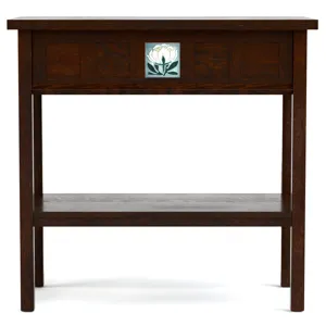 125th Anniversary Collector Series Floral Tile Console