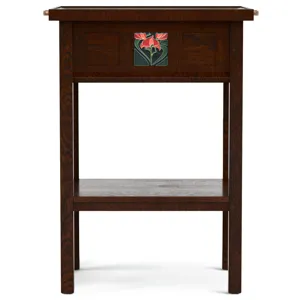 125th Anniversary Collector Series Floral Tile Tray Table