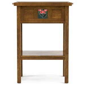 125th Anniversary Collector Series Floral Tile Tray Table