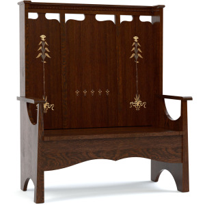 Mission 125th Anniversary Fireside Bench