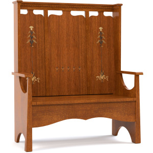 Mission 125th Anniversary Fireside Bench