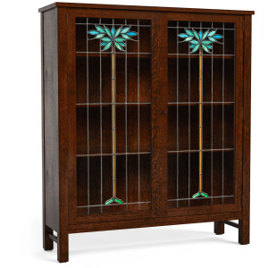 125th Anniversary LaSalle Stained Glass Bookcase