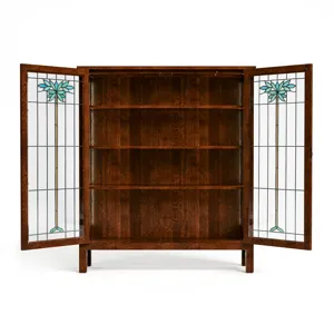 125th Anniversary LaSalle Stained Glass Bookcase