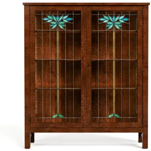 125th Anniversary LaSalle Stained Glass Bookcase