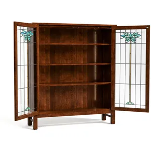 125th Anniversary LaSalle Stained Glass Bookcase