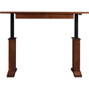 Harvey Ellis Hi-Lo Standing Desk Oak