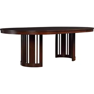 Park Slope Round Dining Table Oak