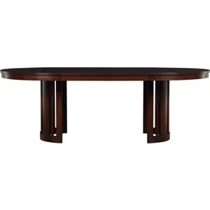 Park Slope Round Dining Table Oak