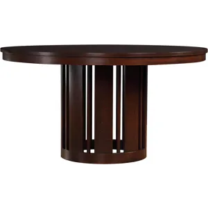 Park Slope Round Dining Table Oak