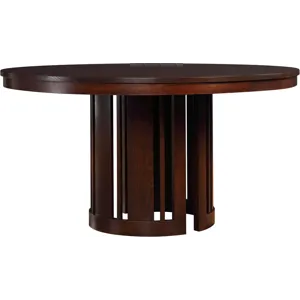 Park Slope Round Dining Table Oak