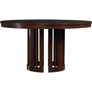 Park Slope Round Dining Table Oak