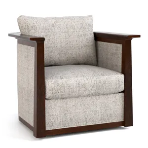 Mission Park Slope Swivel Chair Oak