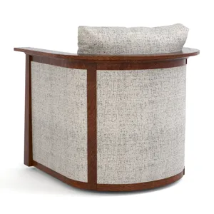 Mission Park Slope Swivel Chair Oak