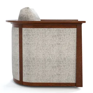 Mission Park Slope Swivel Chair Oak