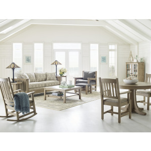 Mission Eastwood Footstool Oak