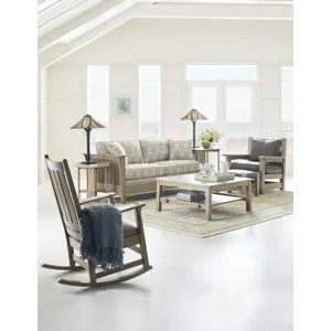 Mission Eastwood Footstool Oak