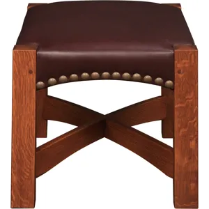 Mission Eastwood Footstool Oak