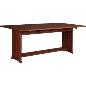 Mission Flip-Top Harvest Table Oak