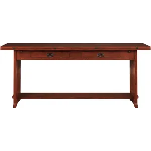 Mission Flip-Top Harvest Table Oak