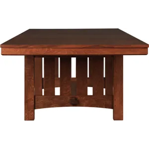 Mission Grande Trestle Table Oak