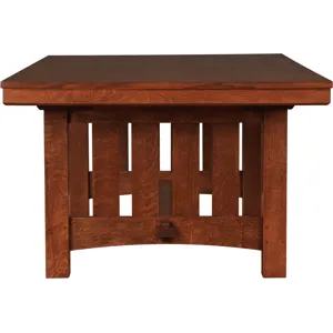 Mission Grande Trestle Table Oak