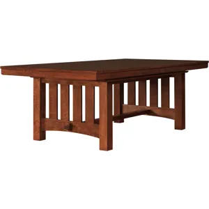 Mission Grande Trestle Table Oak