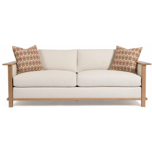 Surrey Hills Wood-Frame Sofa Oak
