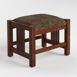 Spindle Footstool