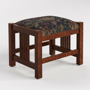 Spindle Footstool