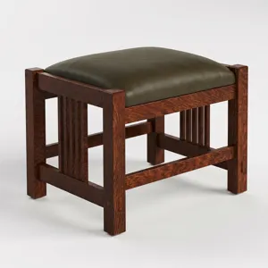 Spindle Footstool
