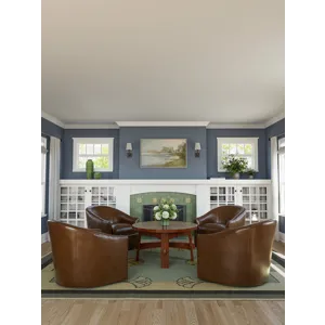 Mission Quincy Swivel Chat Table