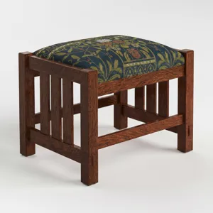 Slatted Footstool